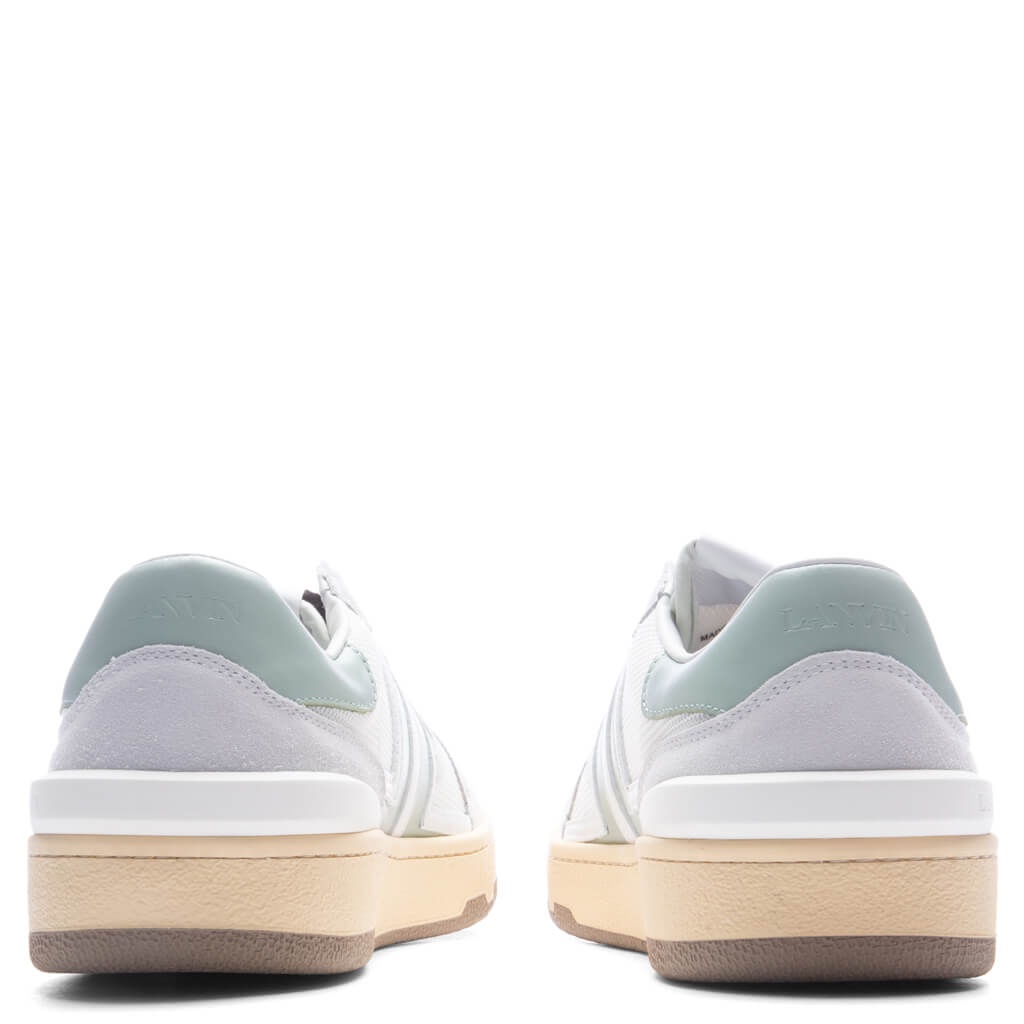 CLAY LOW TOP - WHITE/SAGE - 4