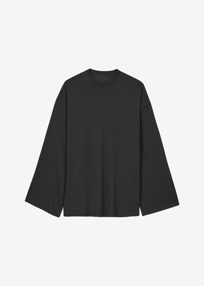 Rio Oversized Sleeve Tee - Black 1
