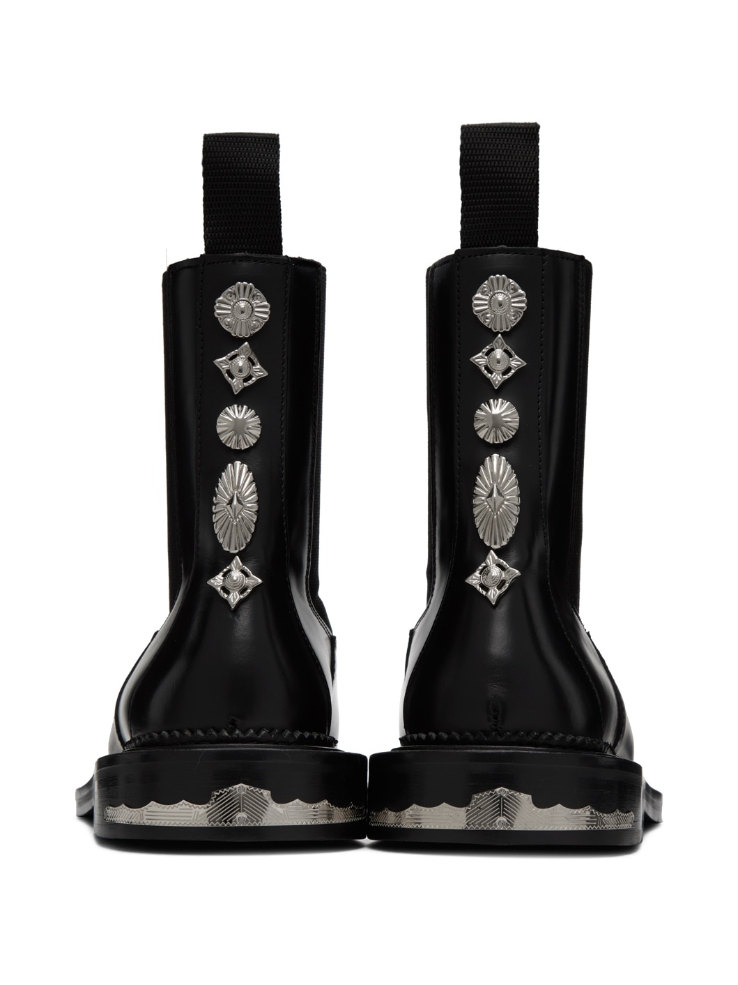 SSENSE Exclusive Black Hardware Boots - 2