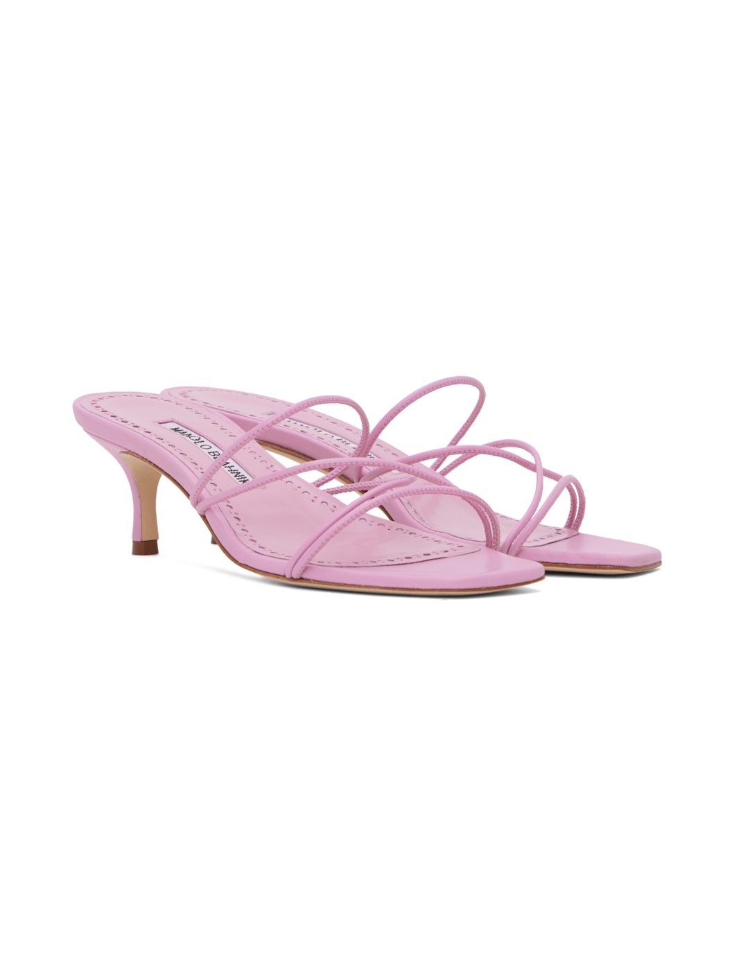 Pink Ninfemu Mules - 4