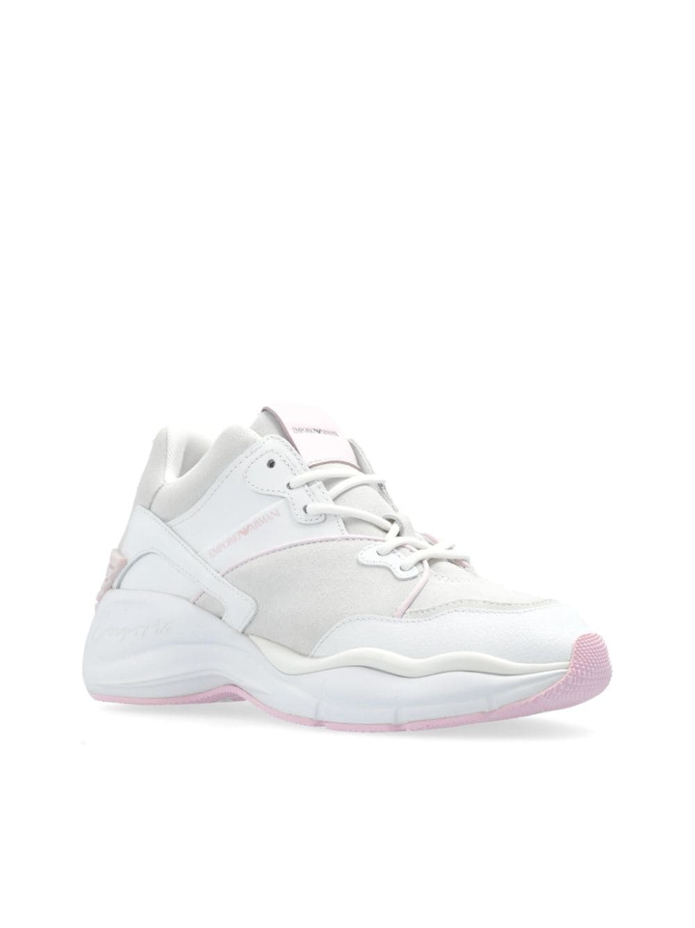 panelled sneakers - 4