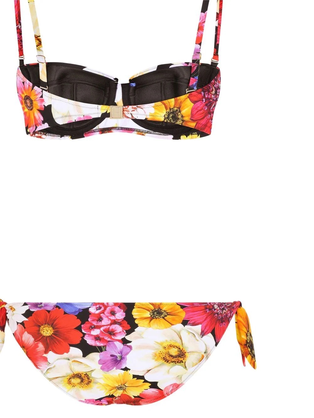 floral-print balconette bikini - 5