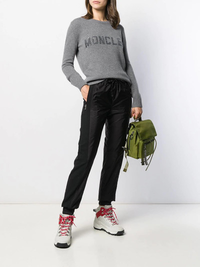 Moncler sequined logo jumper outlook