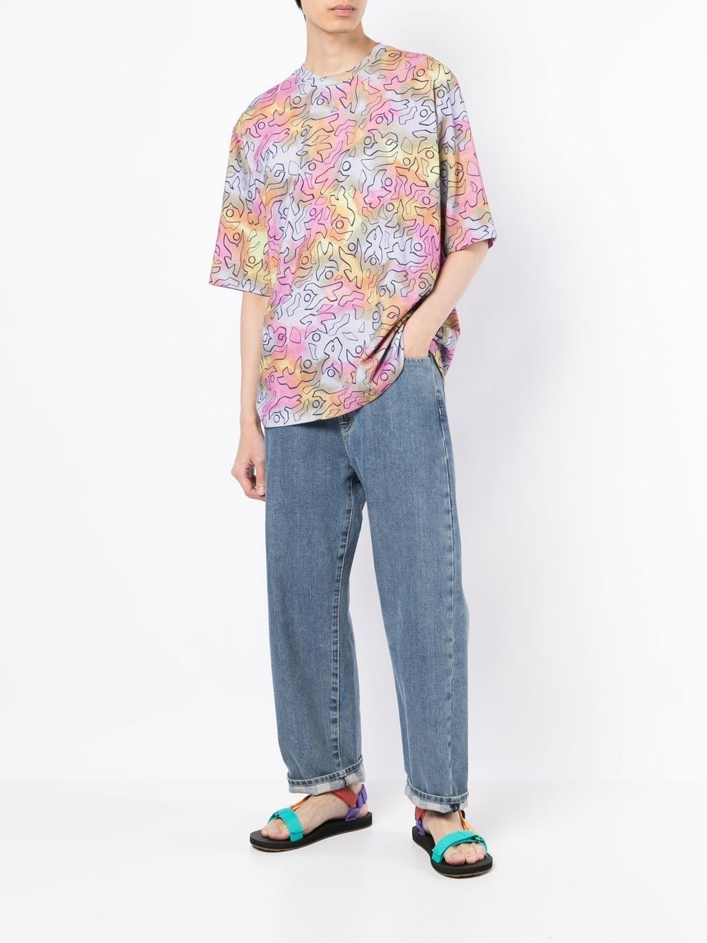 tie-dye cotton T-shirt - 2