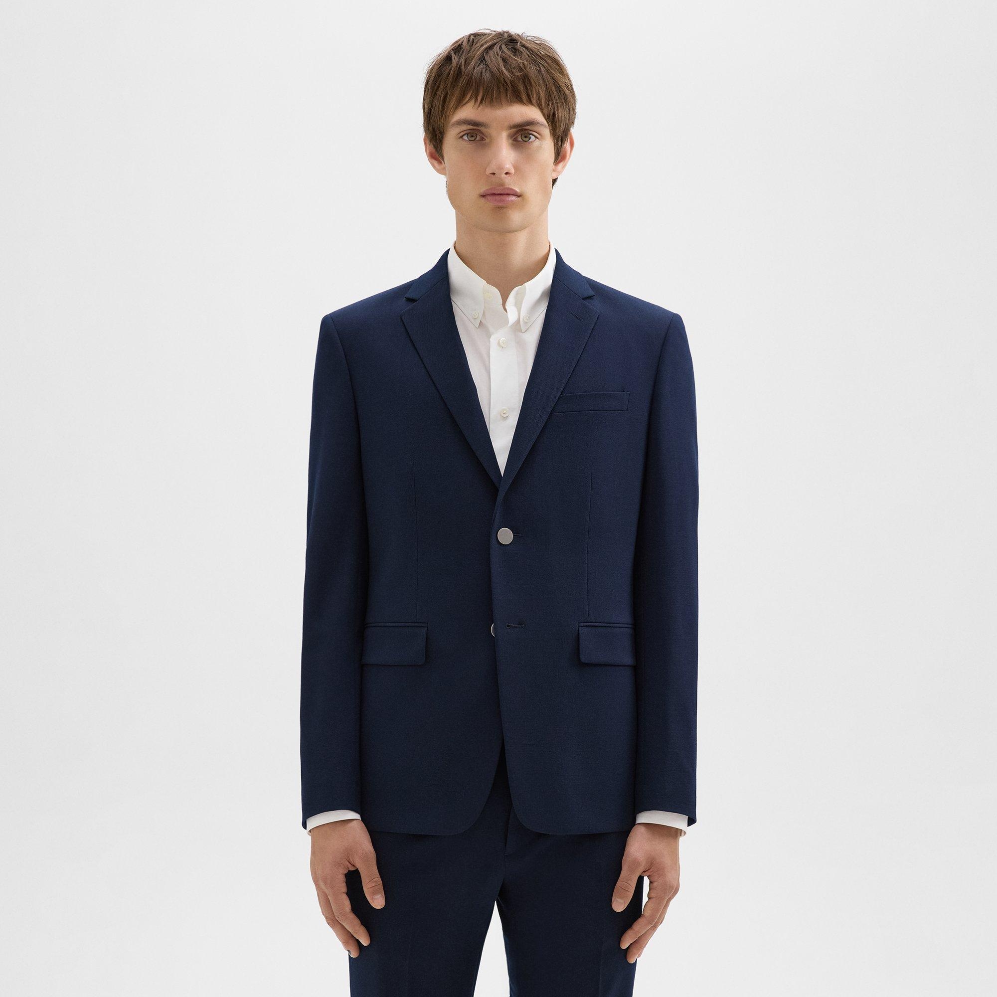 Morton Blazer in Textured Gabardine - 2