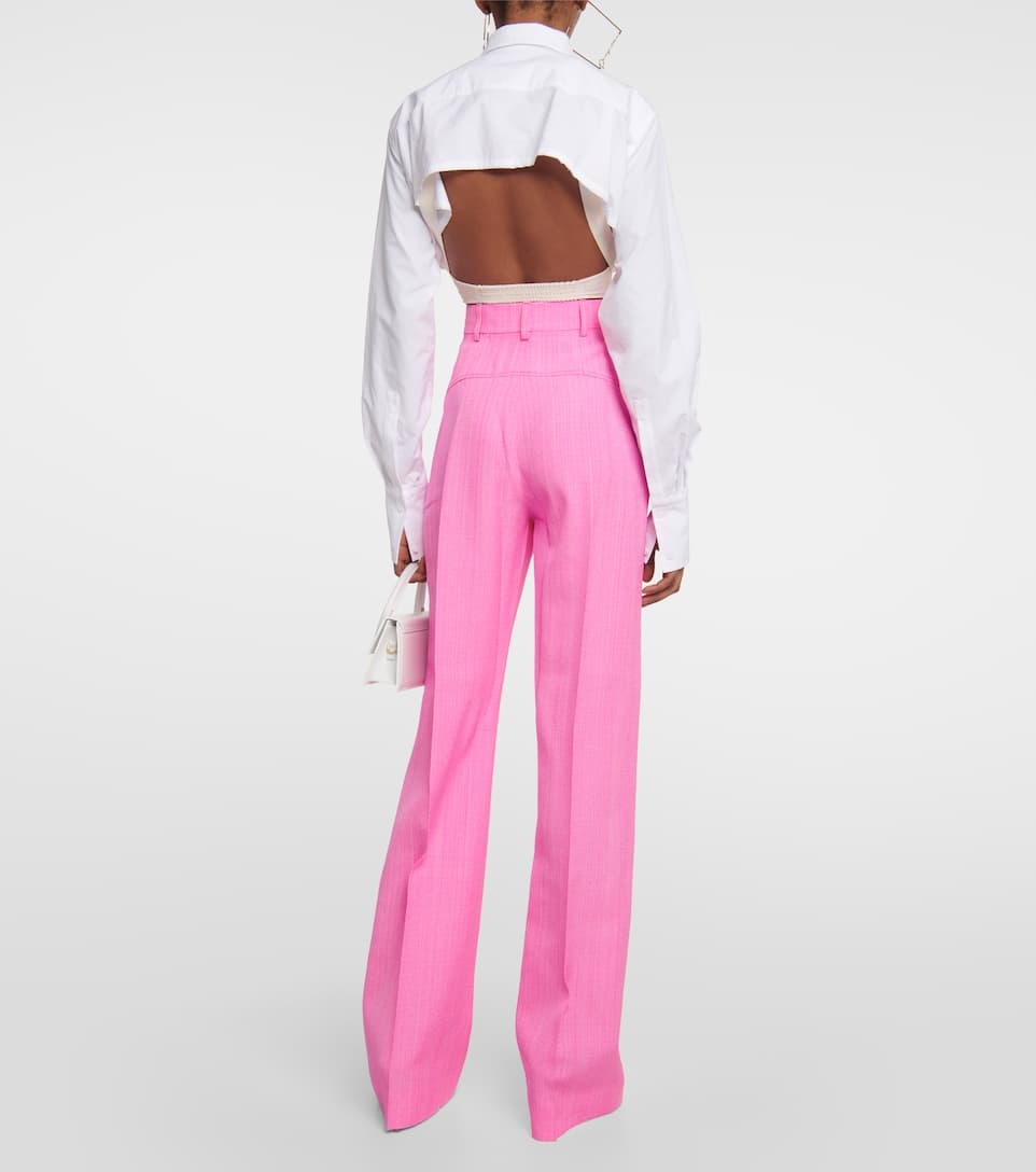 Les Pantalons Sauge high-rise pants - 3