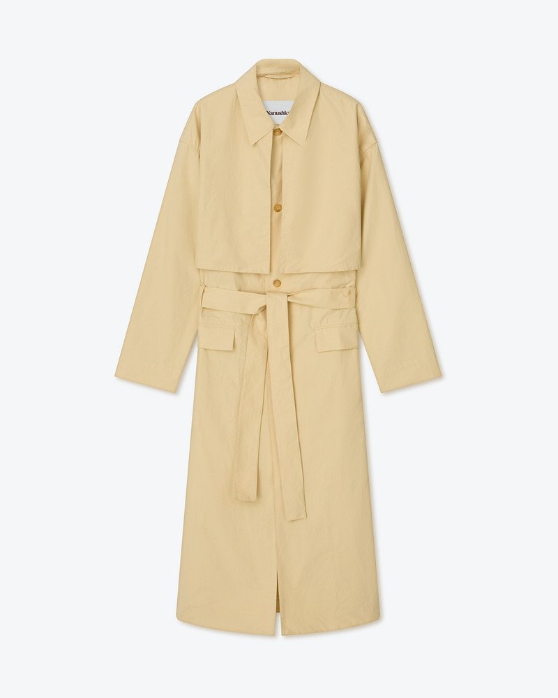 ROHAN - Poplin trench coat - Vintage creme 1