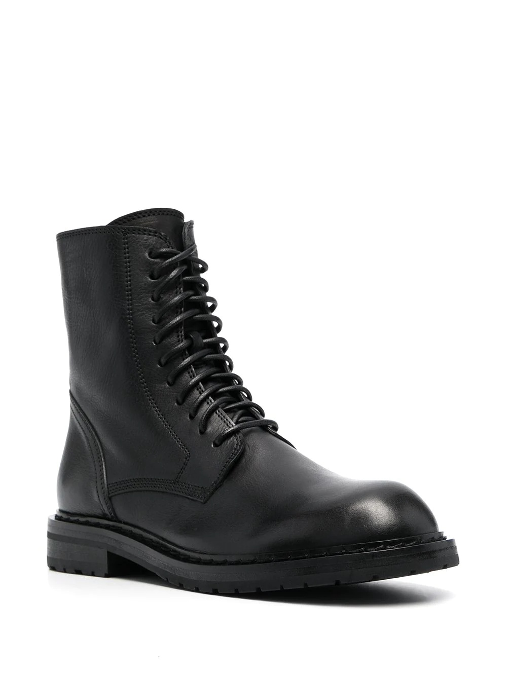 lace-up leather boots - 2