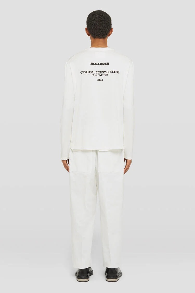 Tapered Trouser Optic White - 4