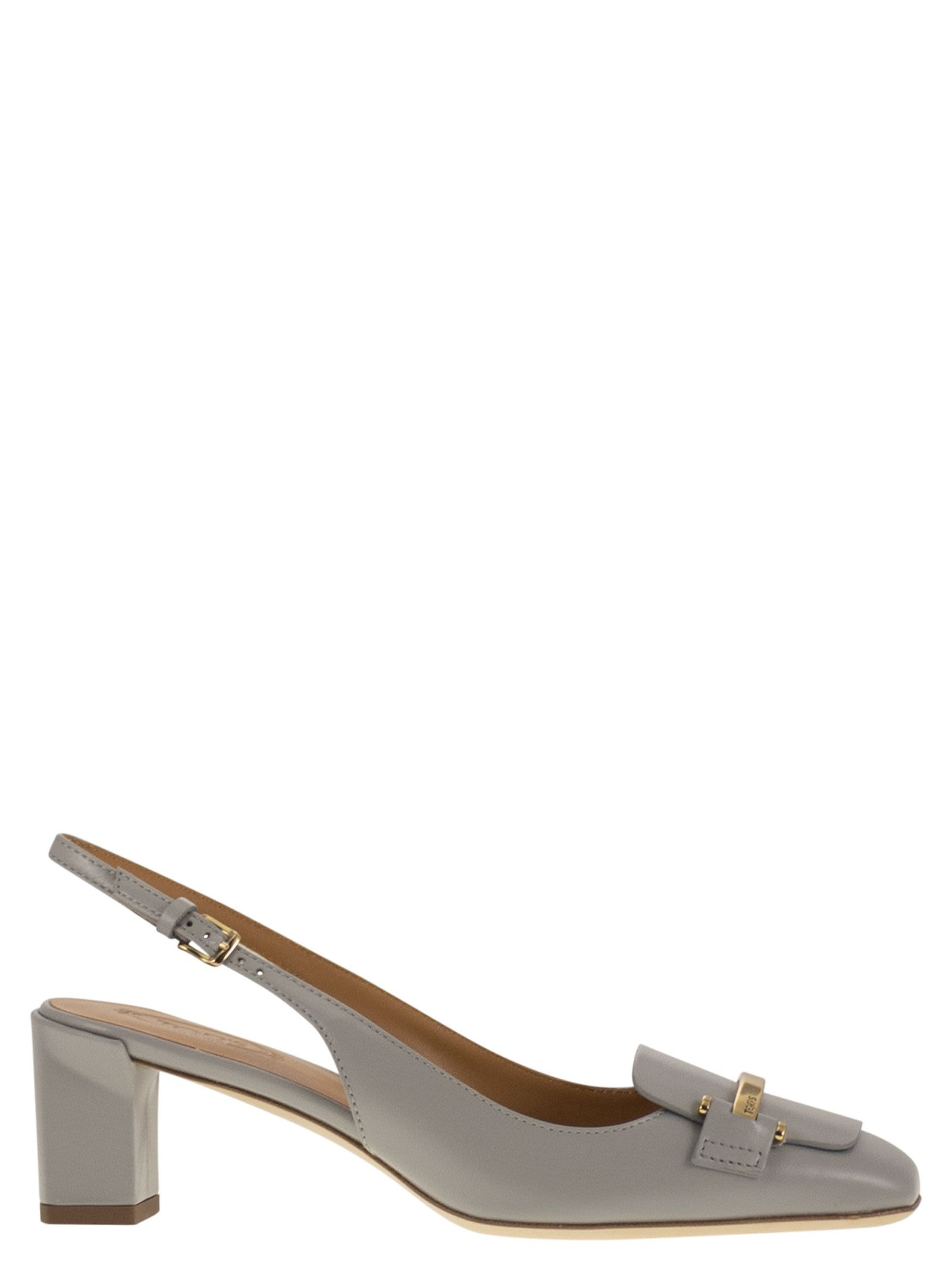 Tod's Women Slingback Leather Décolleté - 2
