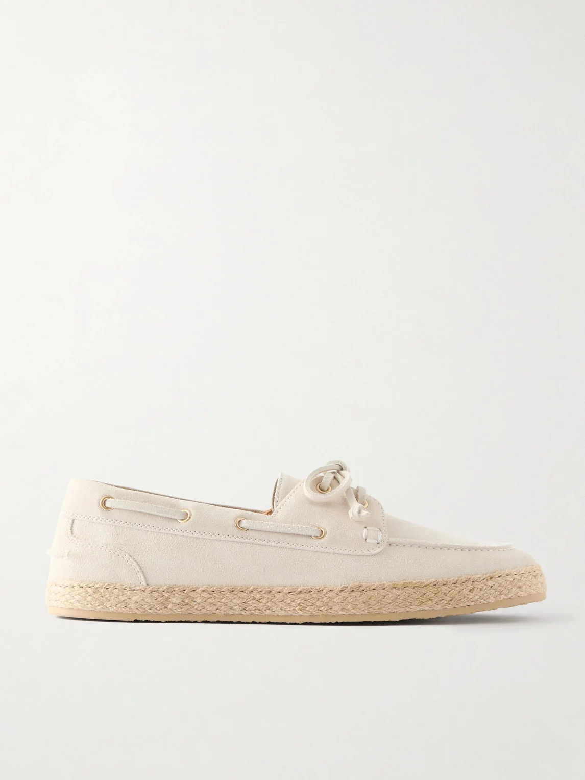 Suede Boat Shoes - 1