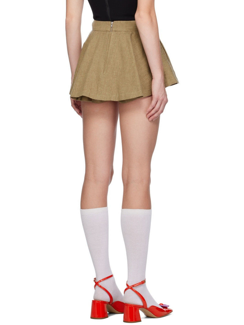 SSENSE Exclusive Beige Skort 3