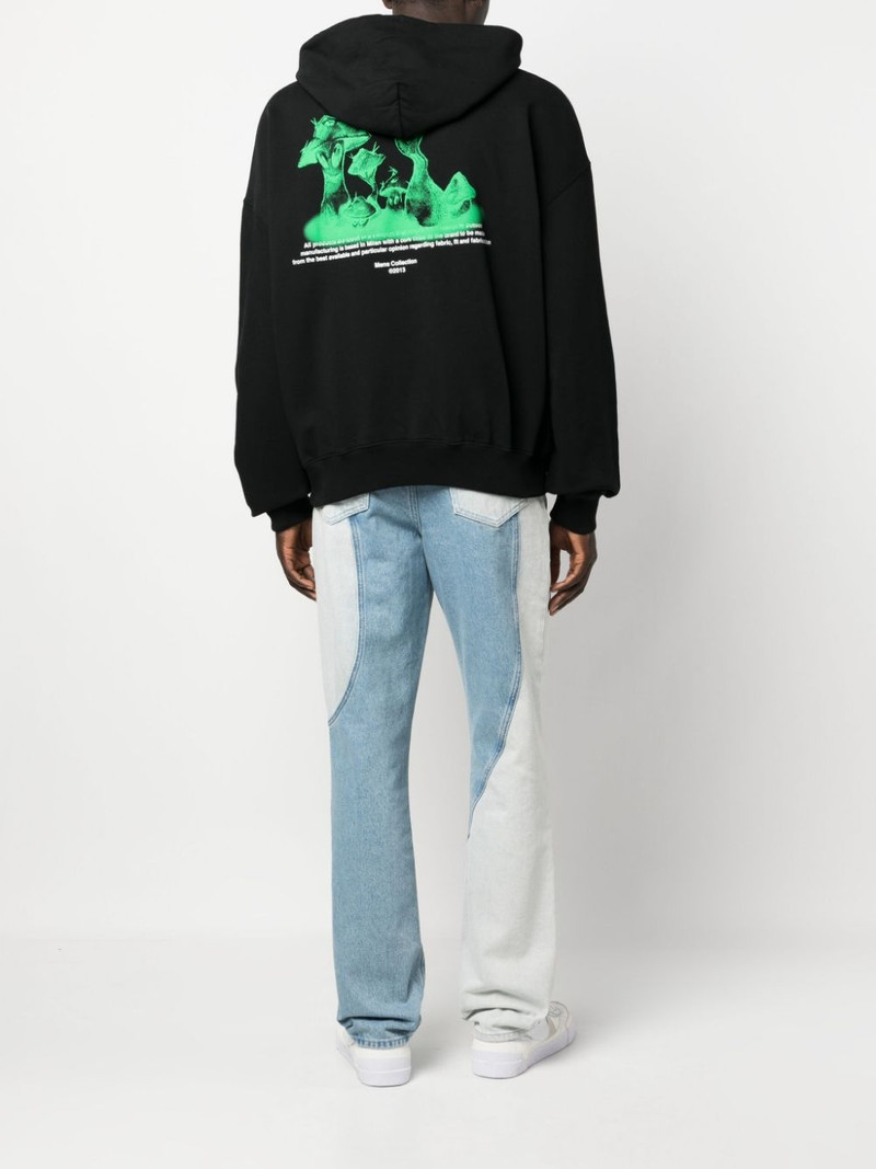 Off-White Alien Mush drawstring hoodie outlook