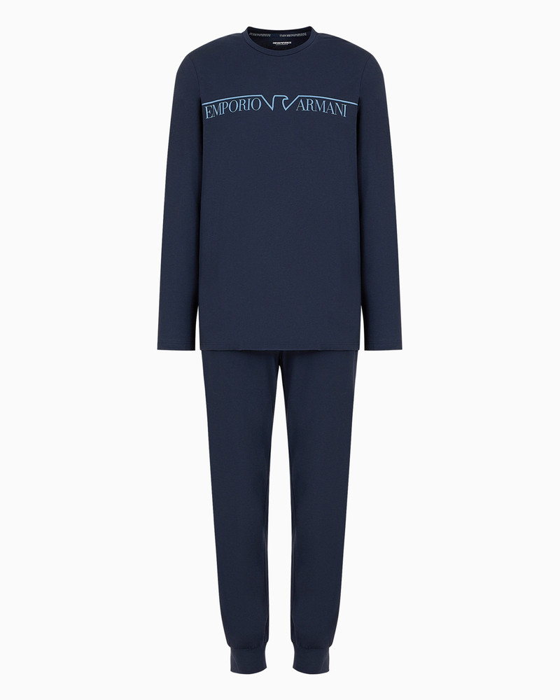 ASV megalogo organic-cotton pyjamas 1