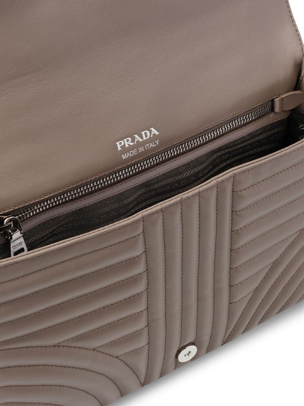 Prada Diagramme leather shoulder bag - 5