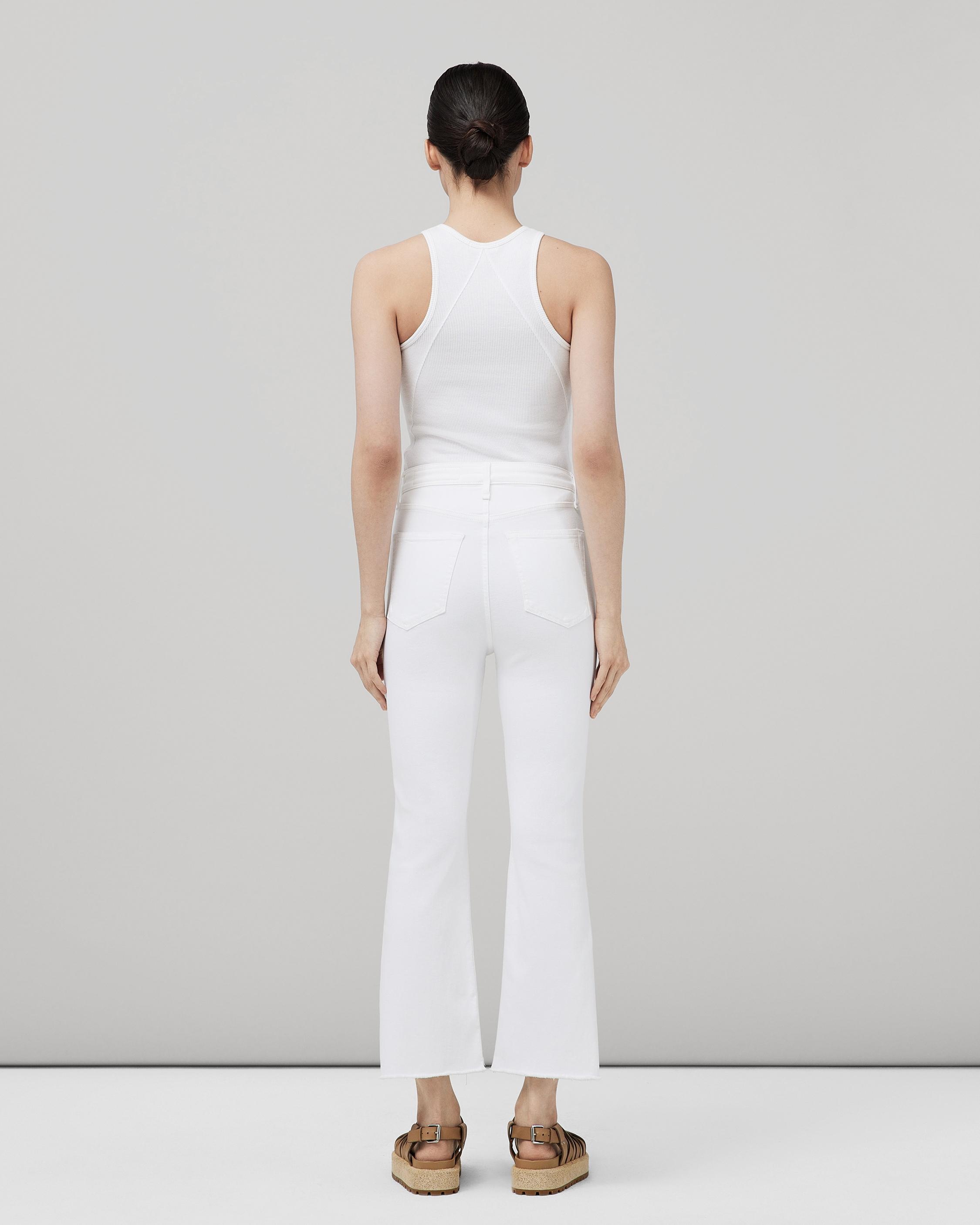 Casey Ankle Flare - Optic White
High-Rise Stretch Jean - 5