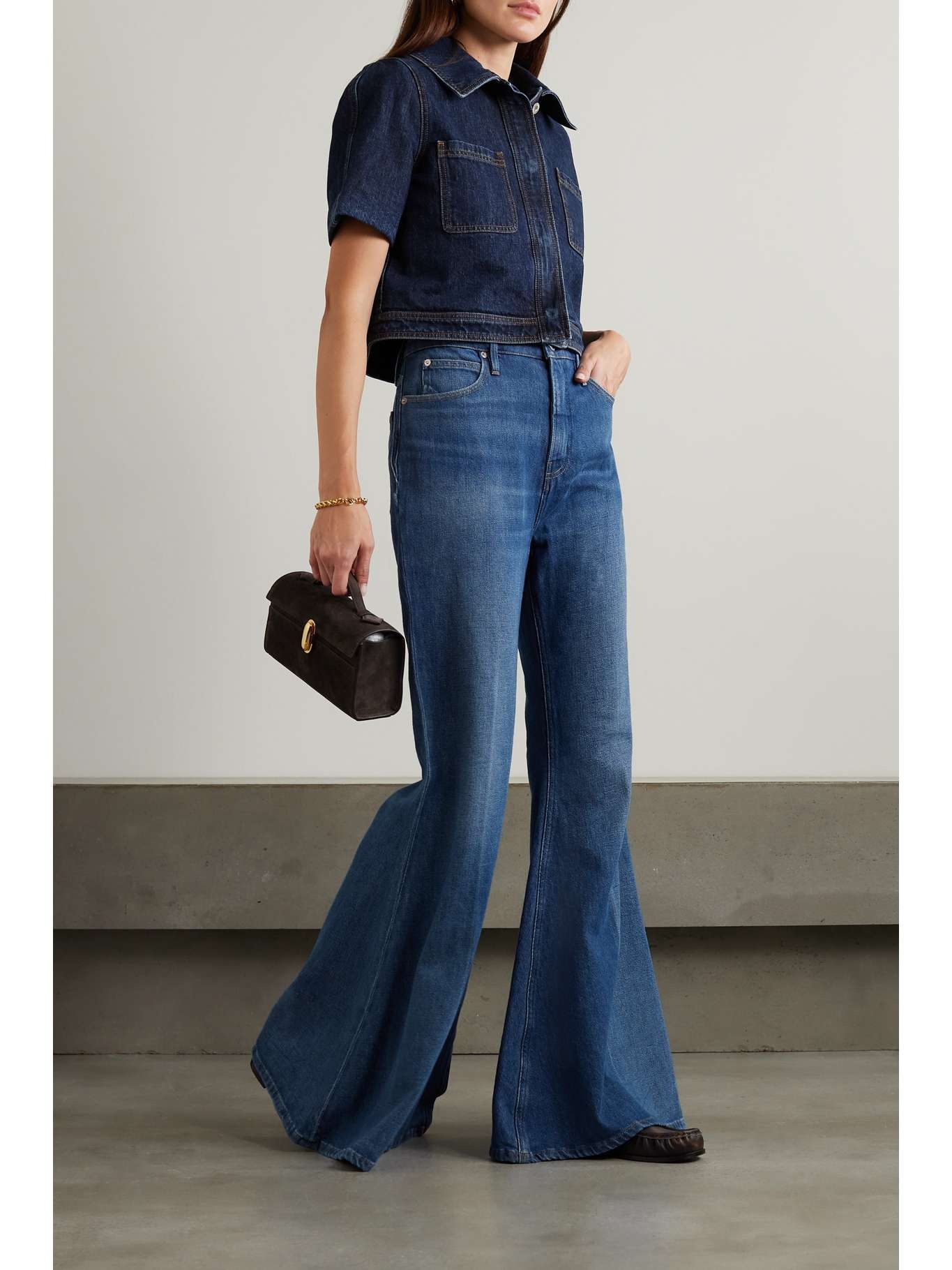 + NET SUSTAIN The Extreme high-rise flared jeans - 2