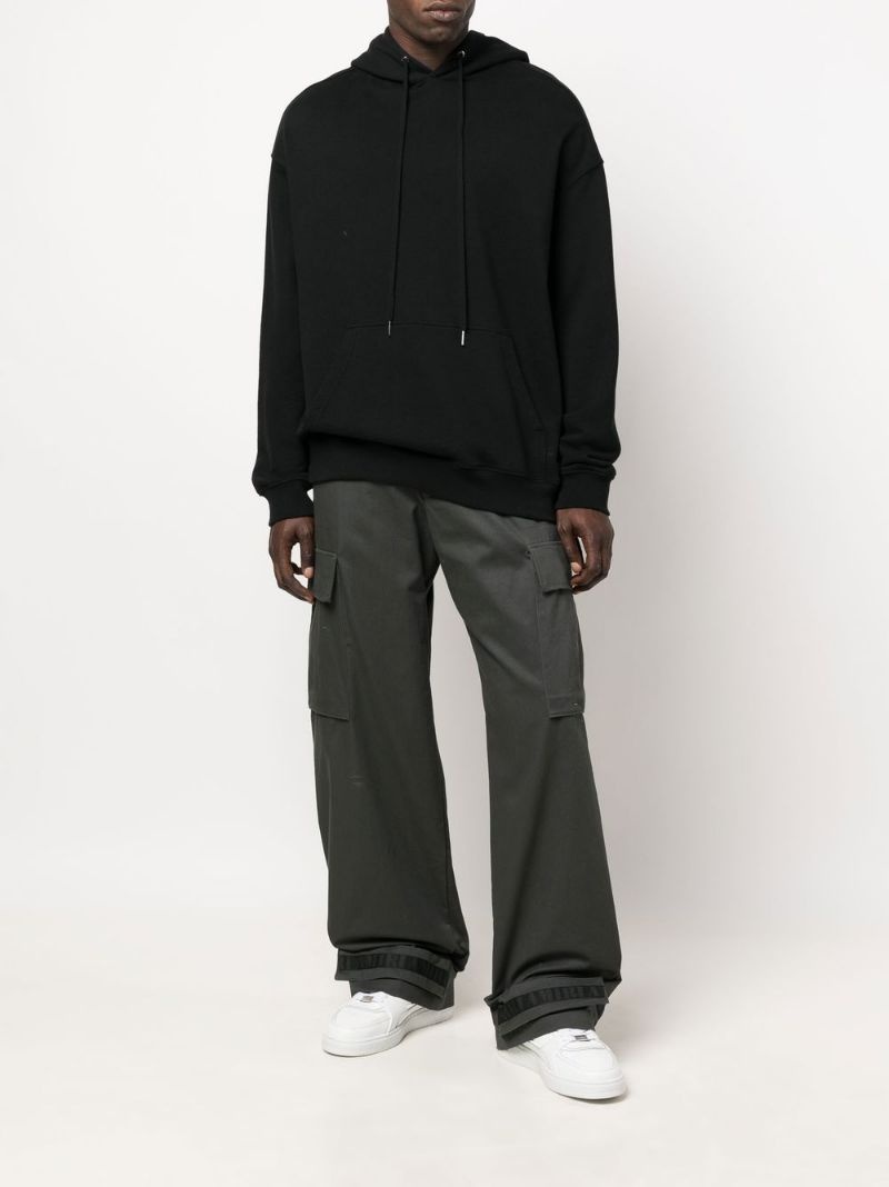 logo-print cargo trousers - 2