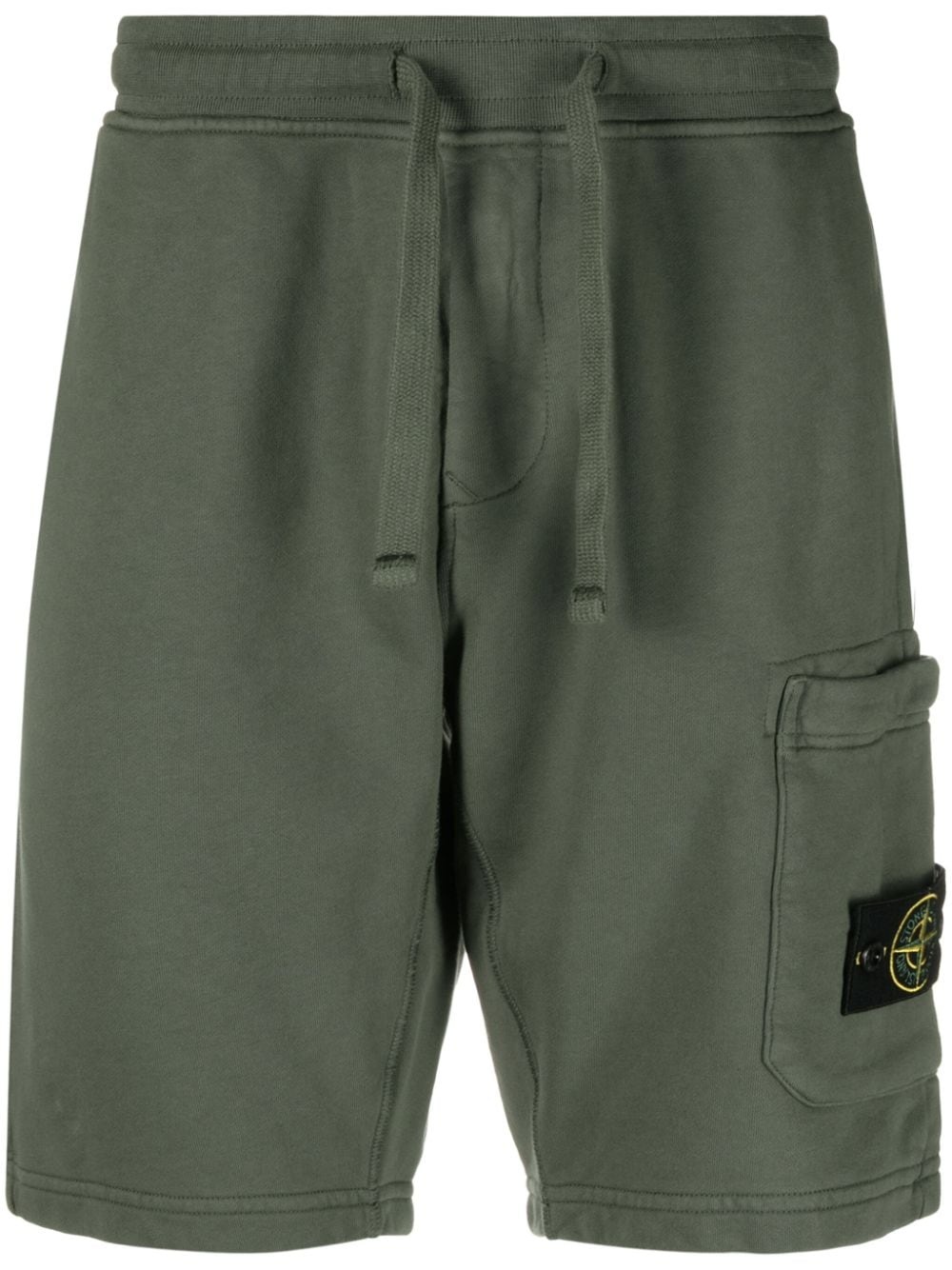 Compass-appliquÃ© cotton shorts - 1