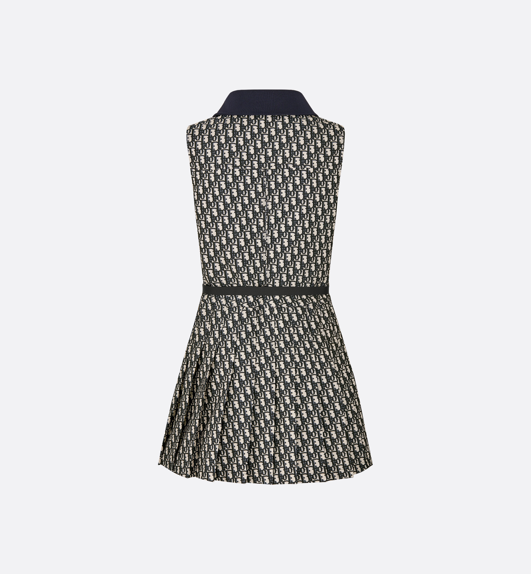 Pleated Short Dress - 6