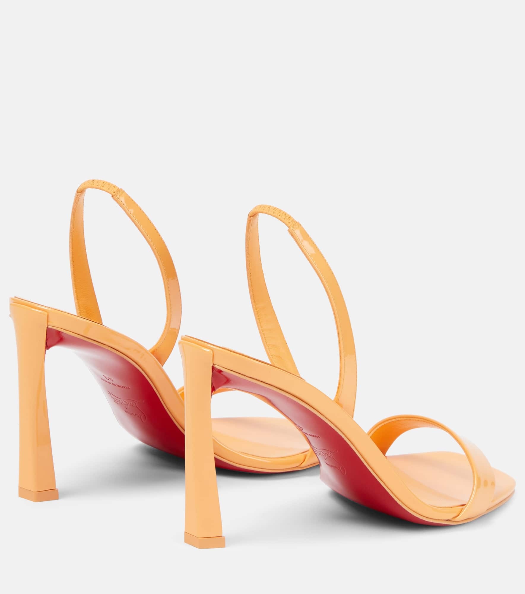 O Condora 85 patent leather sandals - 2