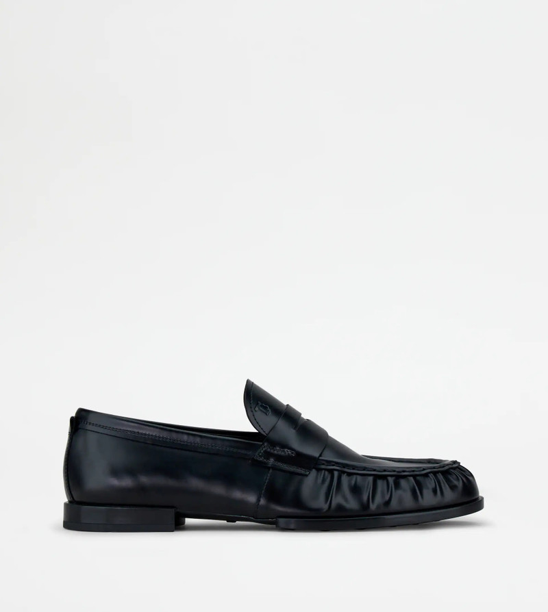 LOAFERS IN LEATHER - BLACK 1