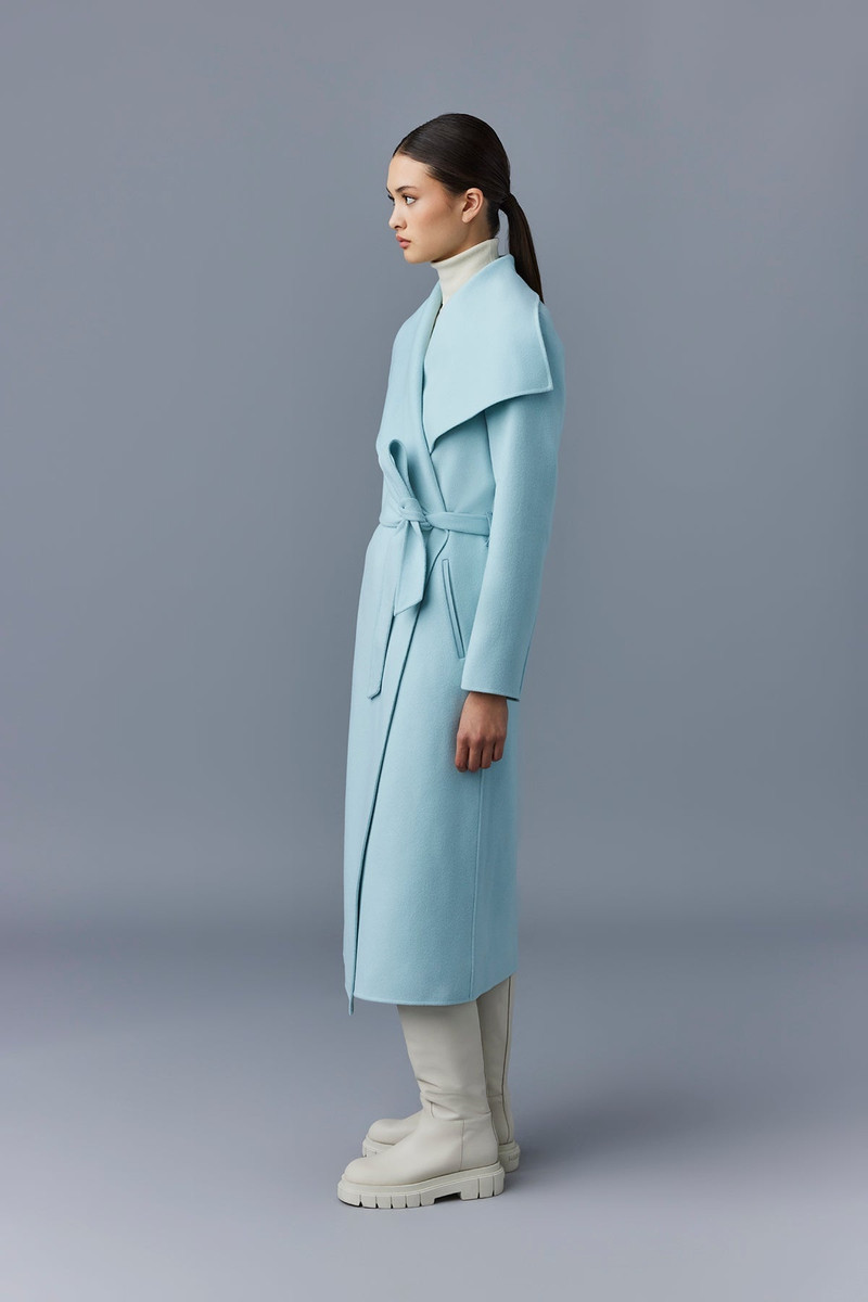 MAI-CN Double-face wool wrap coat 3