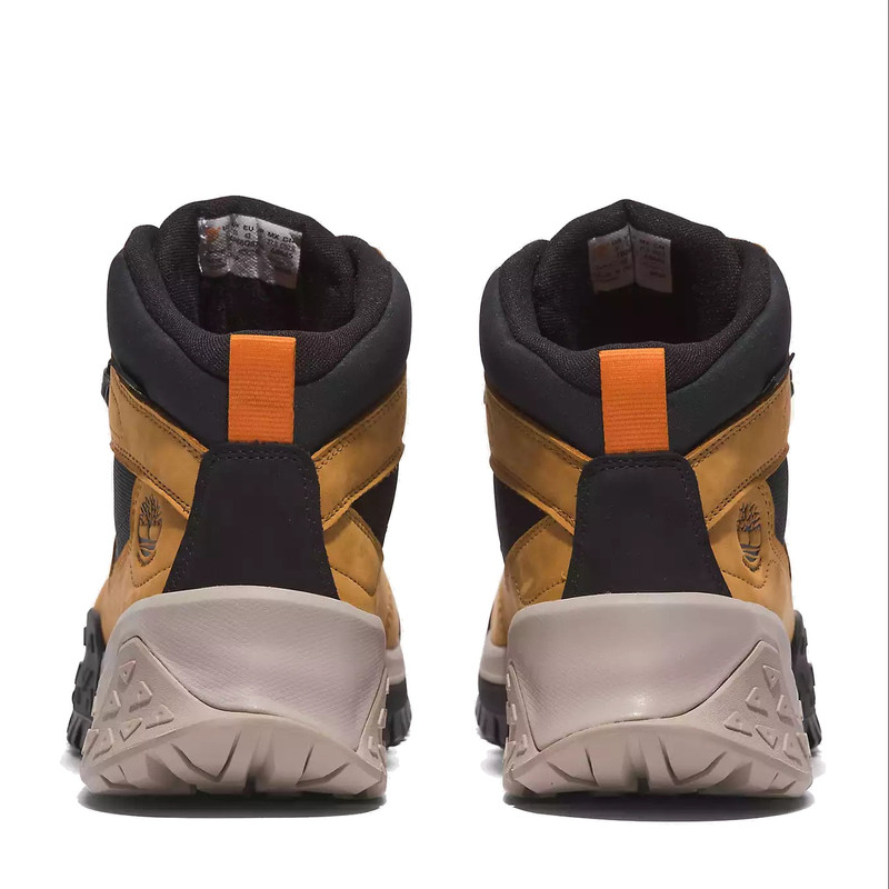 Timberland Timberland Motion Scramble Mid Lace-Up Waterproof Hikers 'Wheat Nubuck' A68Q8754 outlook