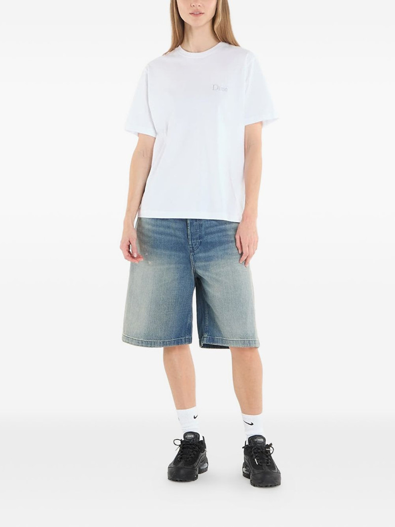Dime logo-detail T-shirt outlook