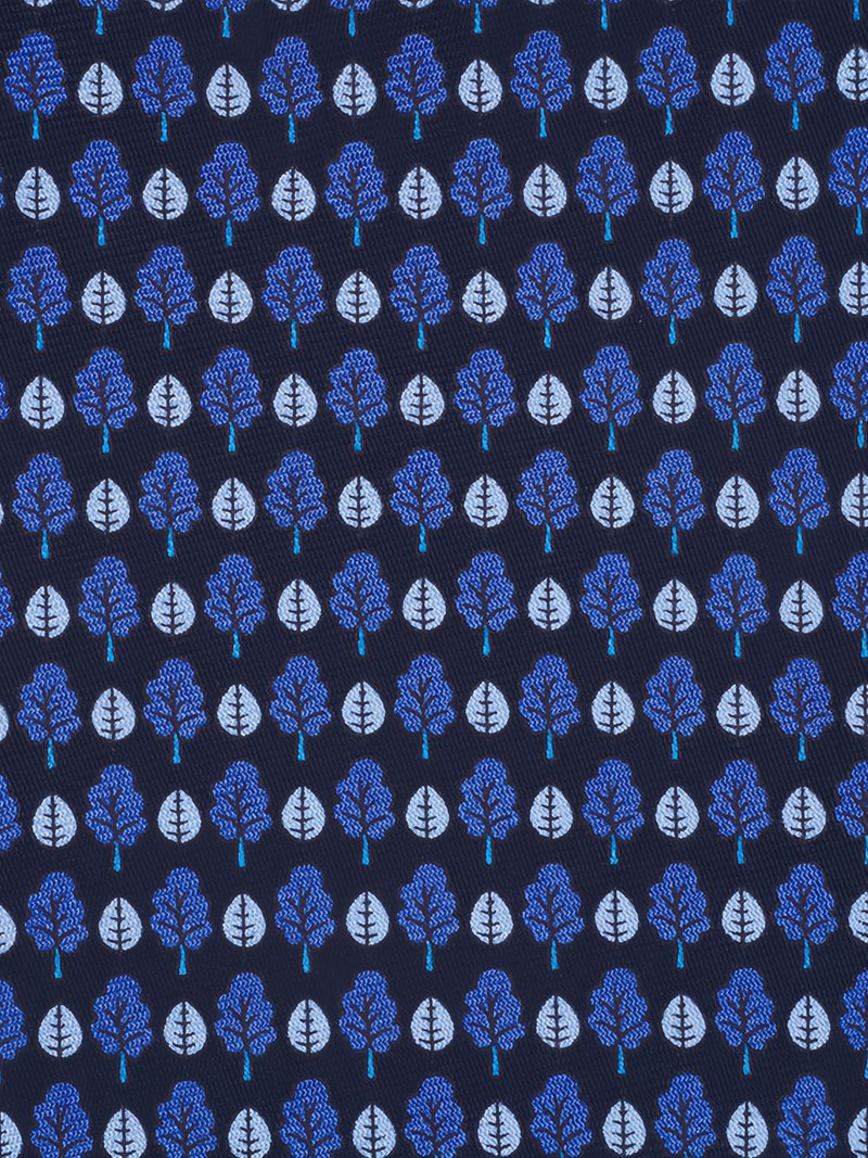 ZEGNA leaf print tie outlook