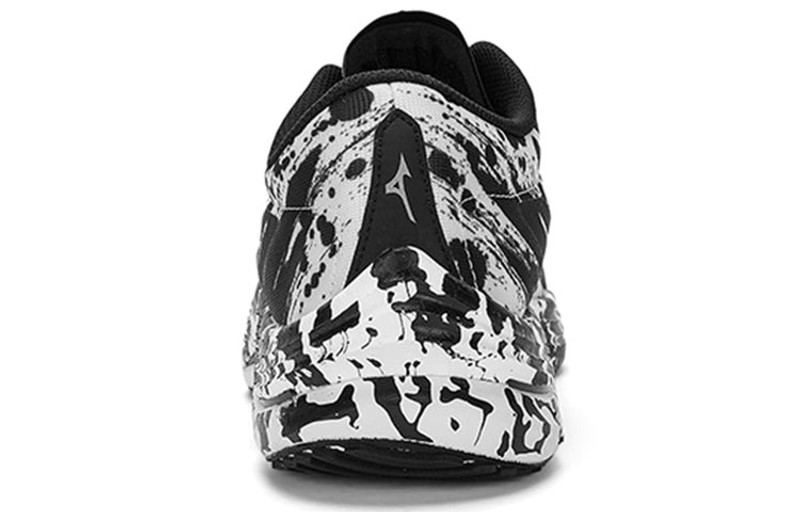 Mizuno Mizuno Wave Rebellion Flash 'White Black Splatter' J1GC233604 outlook