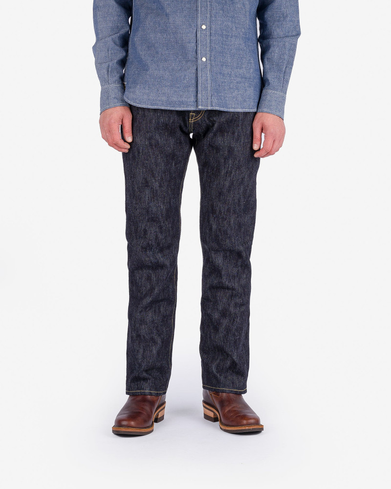 Iron Heart IH-634S-SLB 16OZ SLUBBY SELVEDGE DENIM STRAIGHT CUT JEANS - INDIGO outlook