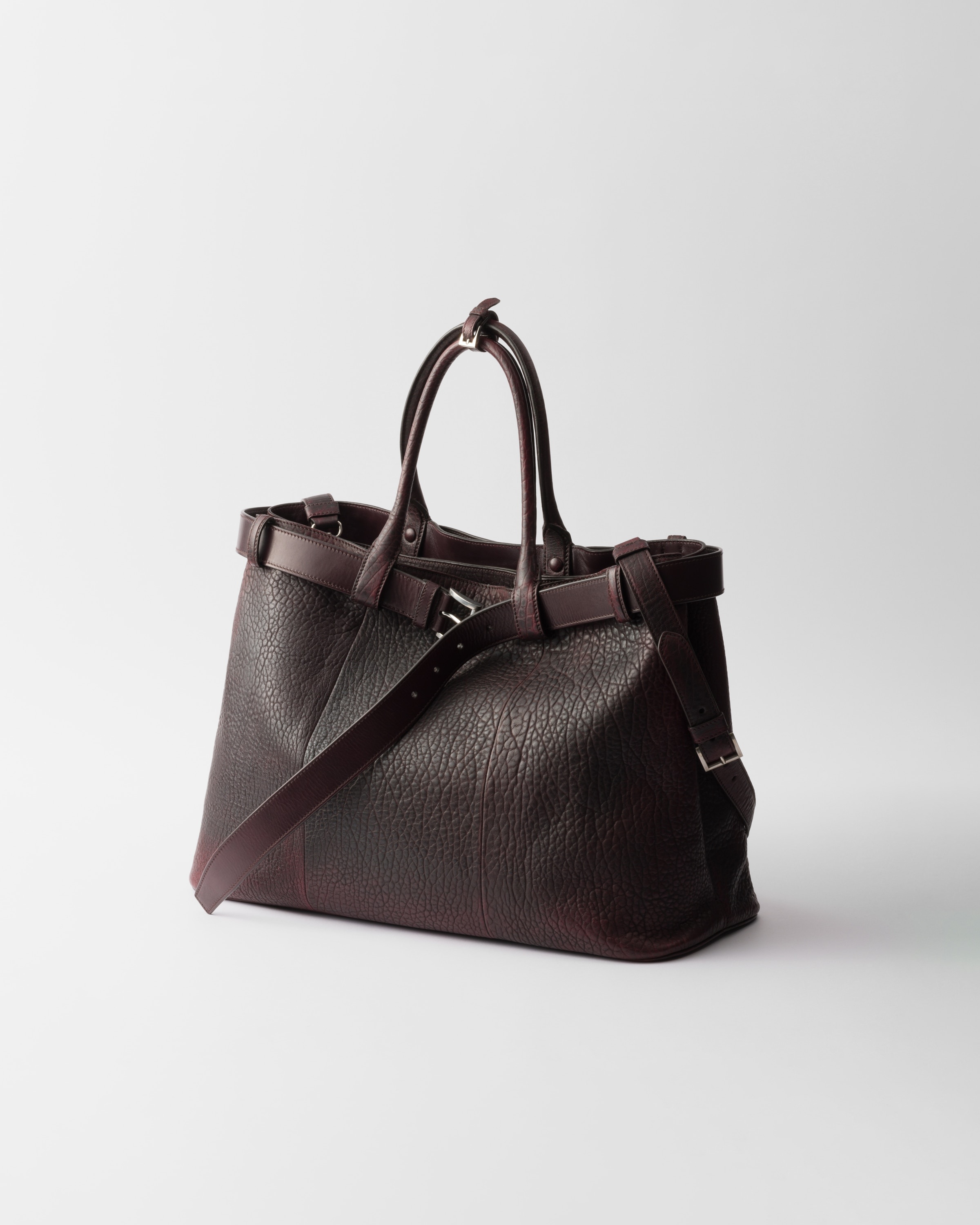 Prada Buckle nappa leather bag - 3