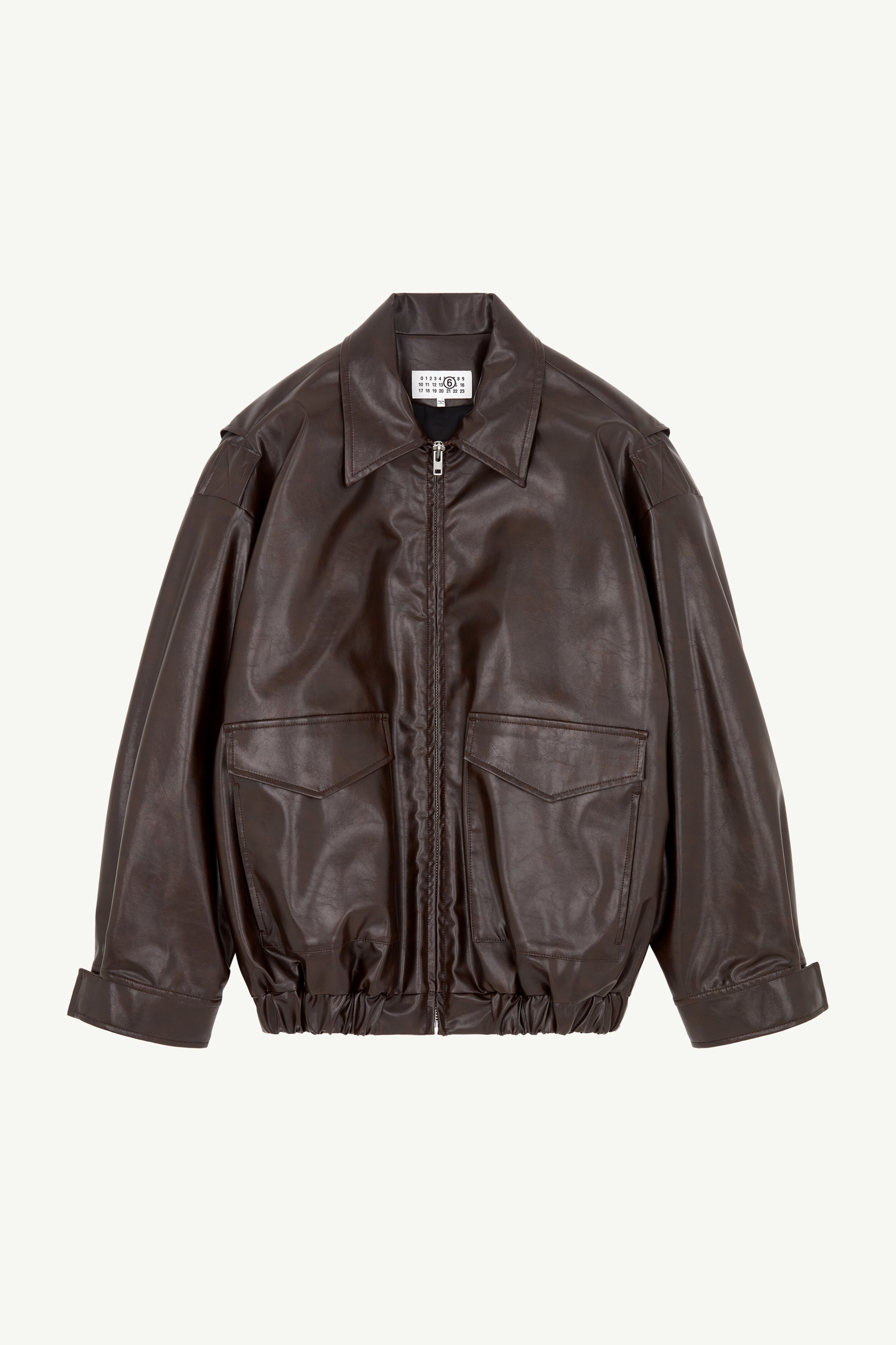 Faux leather jacket - 1