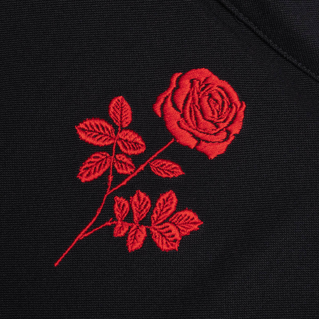 ADIDAS ORIGINALS X WILLY CHAVARRIA POLO SHIRT - BLACK - 5