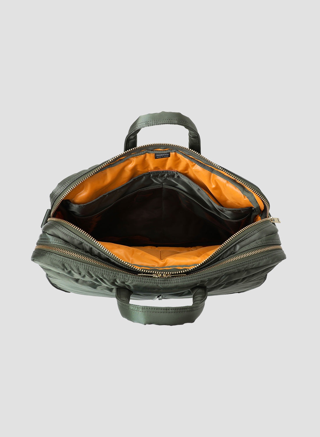 Porter-Yoshida & Co Tanker 2Way Briefcase in Sage Green - 2