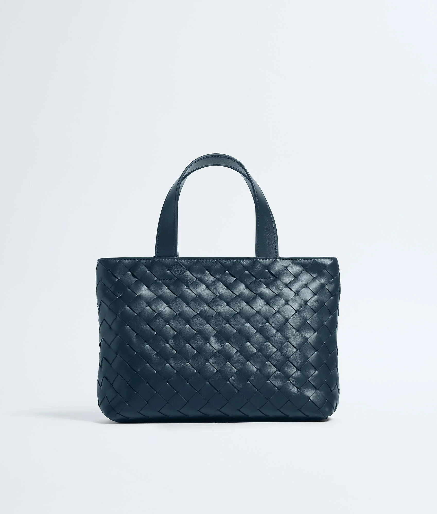 Mini Intrecciato Zipped Tote - 1