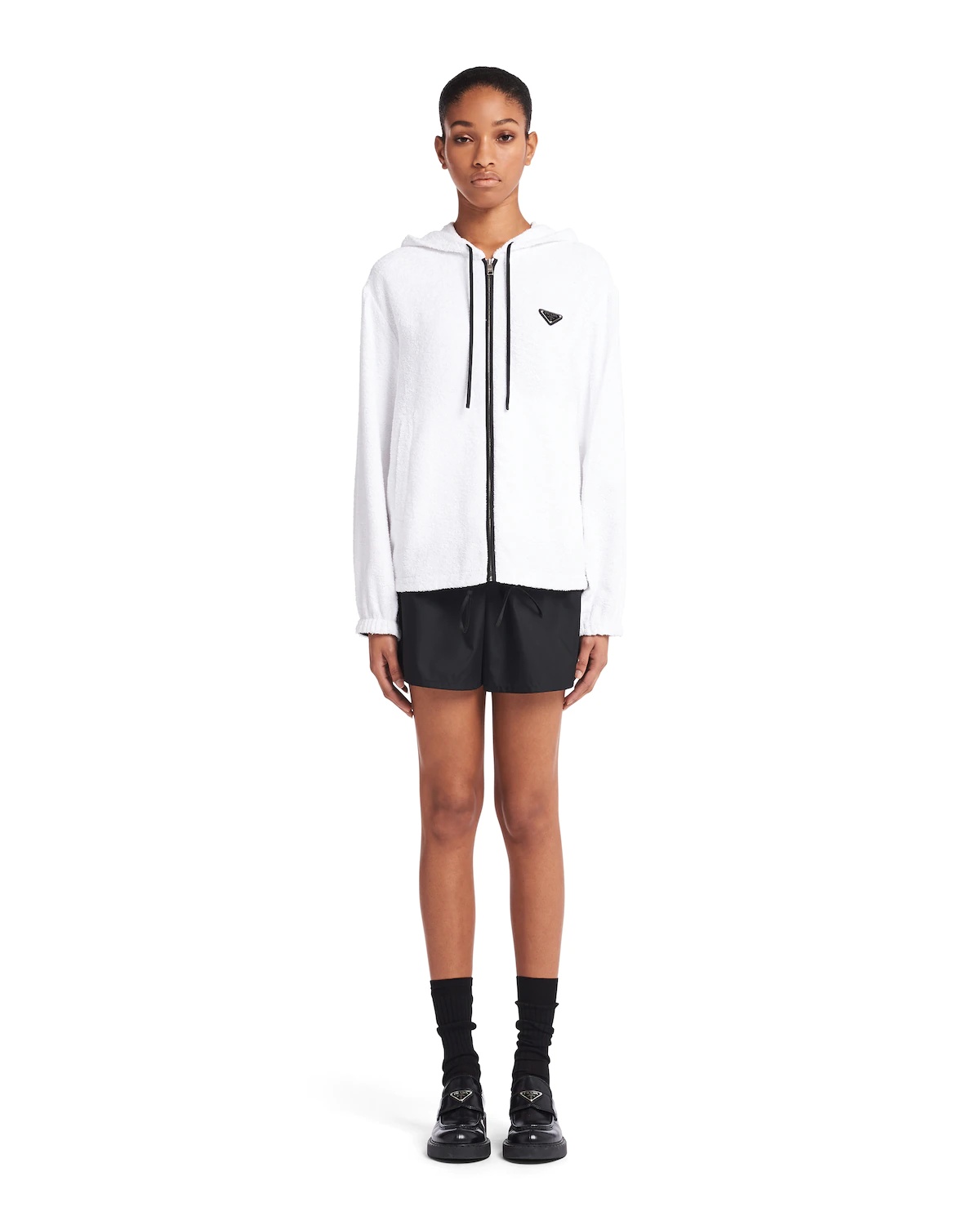 Terry cloth hoodie - 2