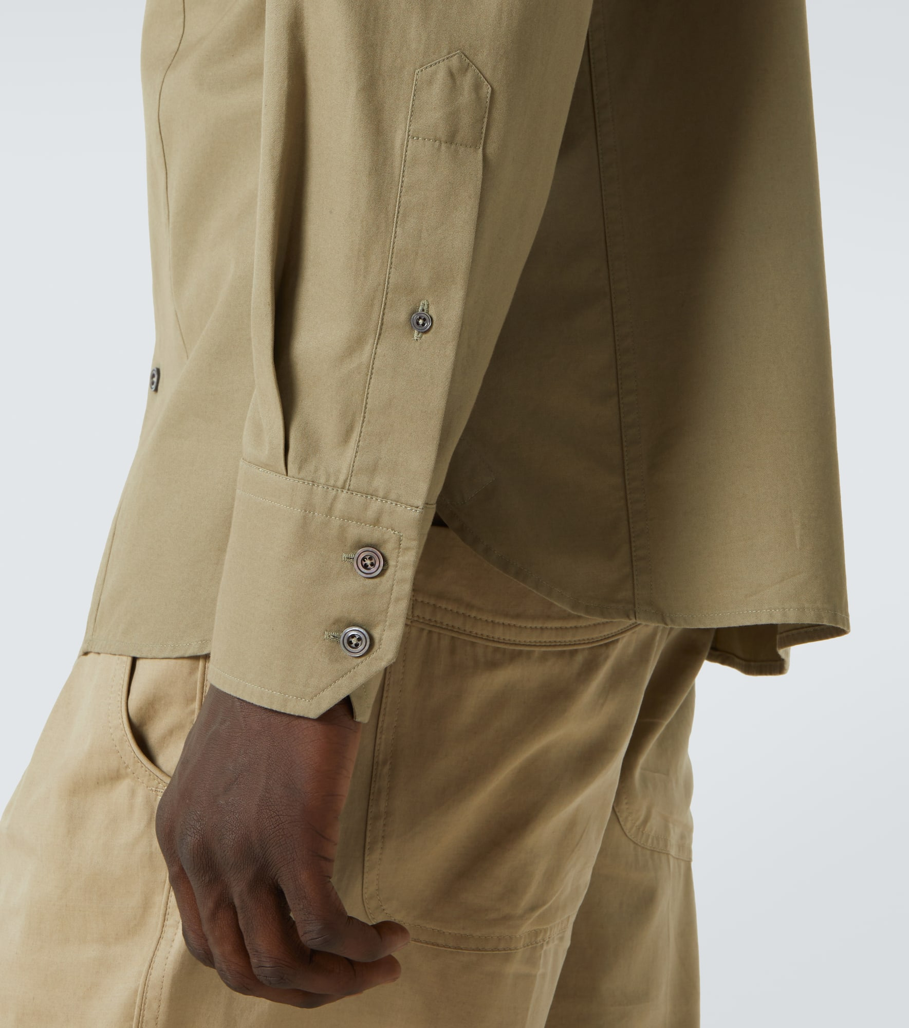 Cotton twill shirt - 6