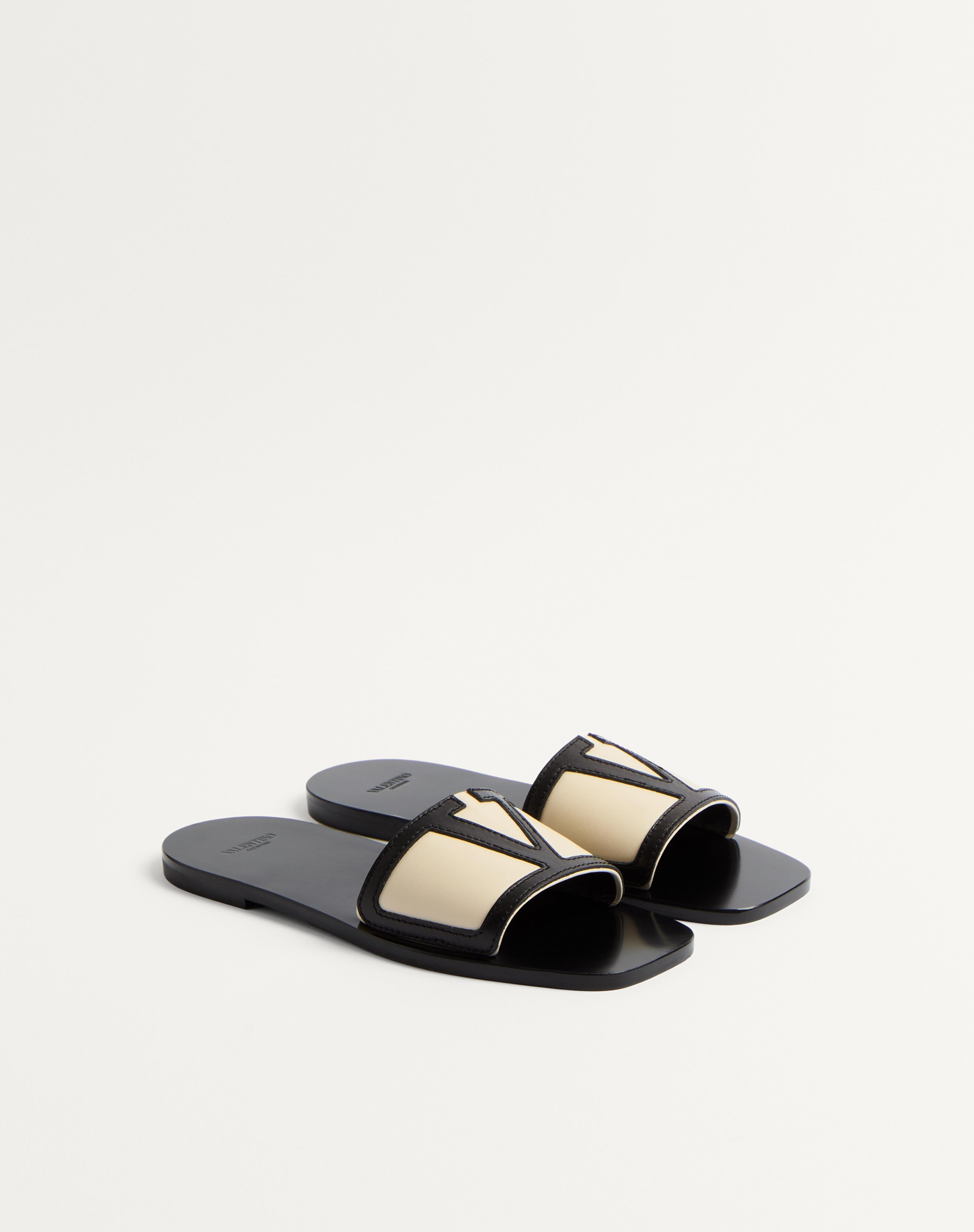VIVA SUPERSTAR SLIDE SANDAL IN NAPPA LEATHER - 2