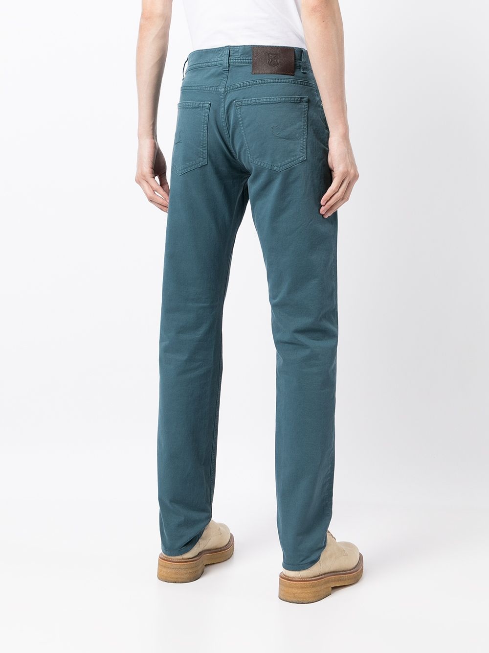high waist tapered trousers - 4