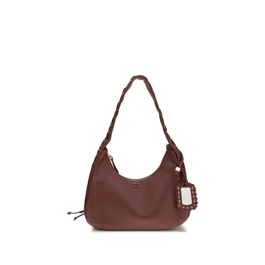 Ganni Laced Shoulder Bag - 1