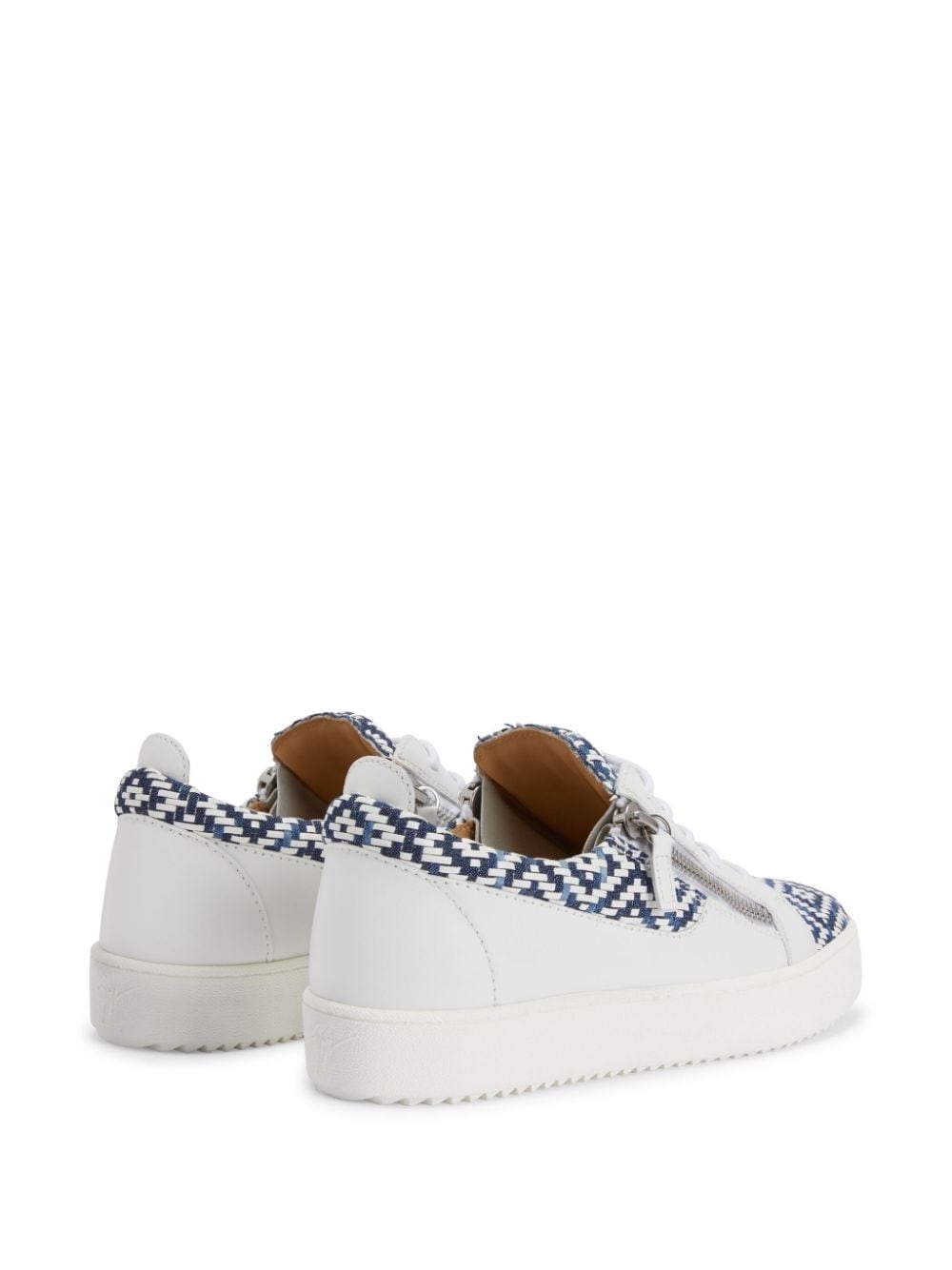 Frankie geometric-pattern print sneakers - 3