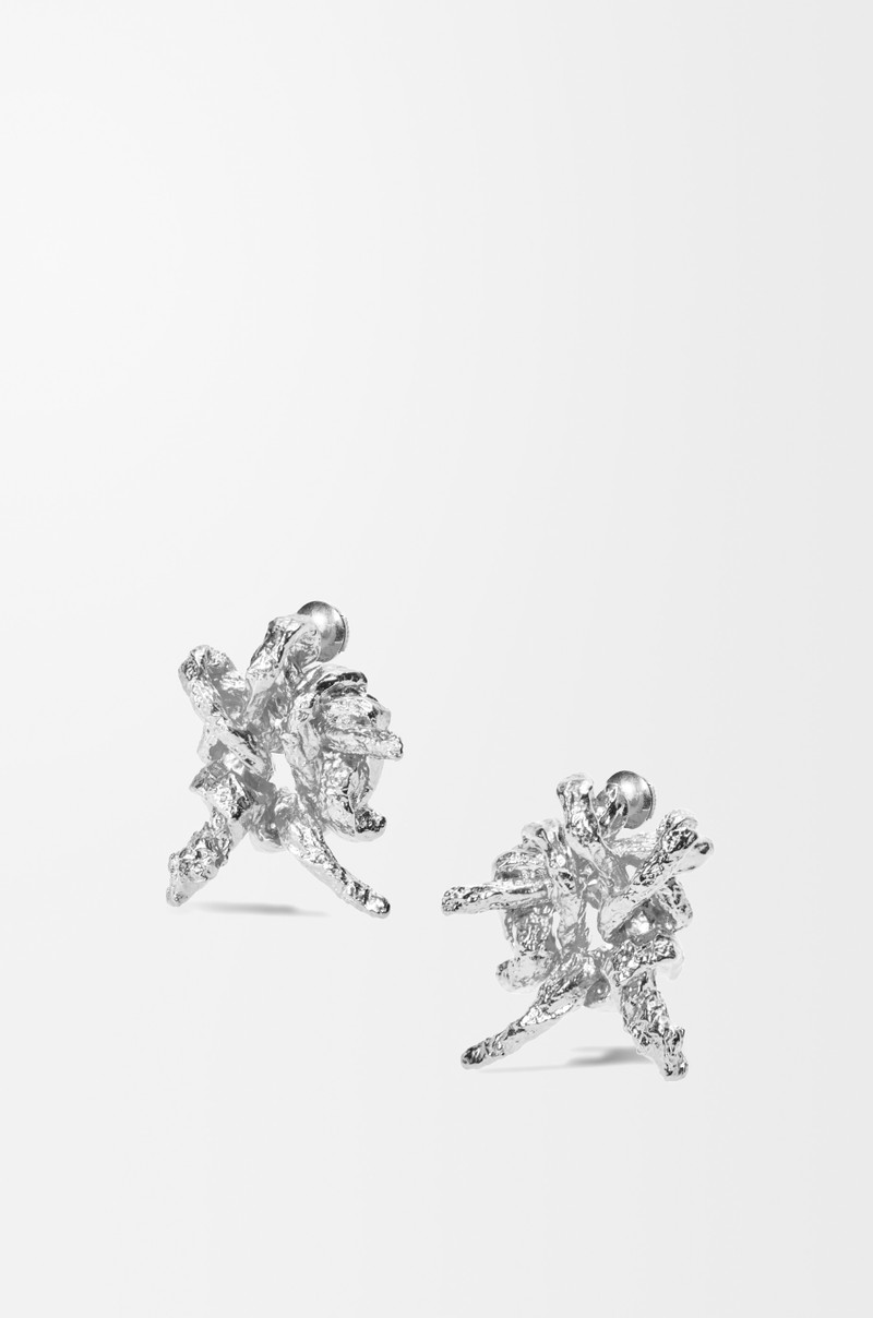 Tarantella earrings in sterling silver 1