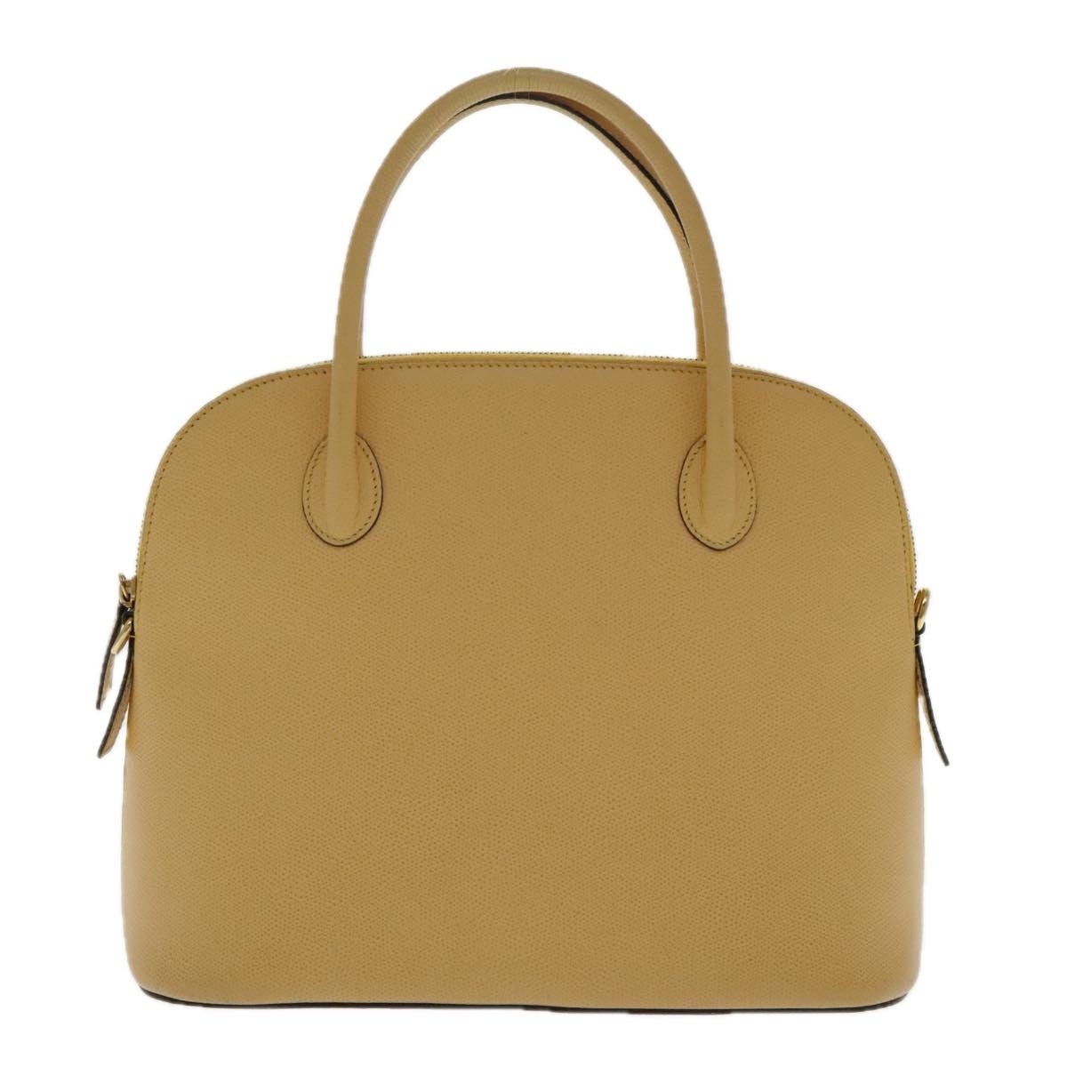 CELINE Hand Bag Leather Yellow Gold - 13