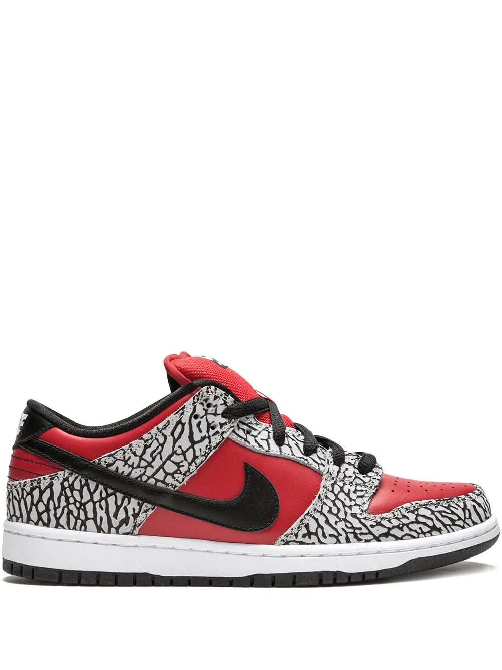 x Supreme SB Dunk Low Premium "Red Cement" sneakers - 1