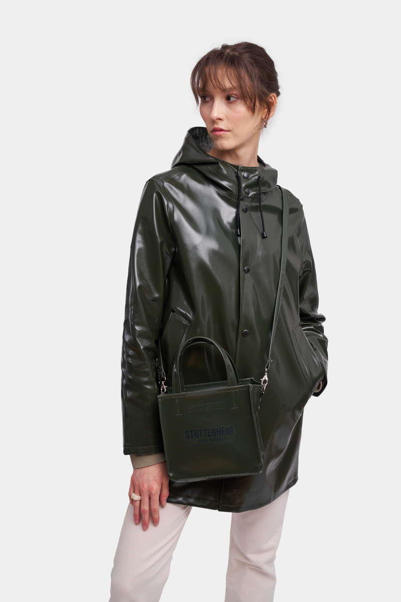 Stutterheim Biblio Opal Bag Green outlook