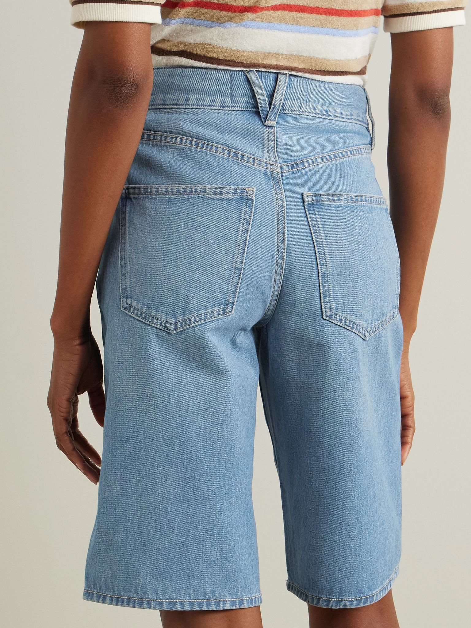 Charlotte denim shorts Light denim - 4