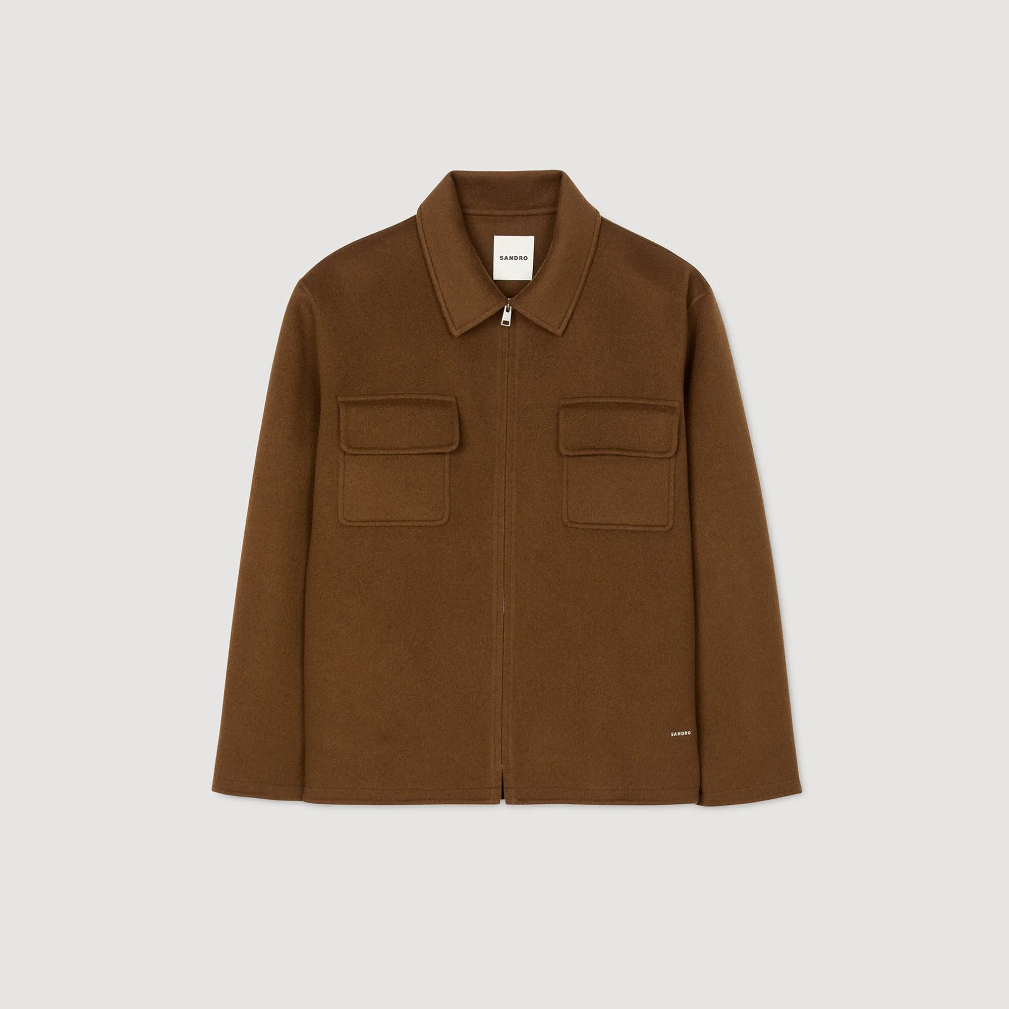 ZIPPED OVERSHIRT - 1