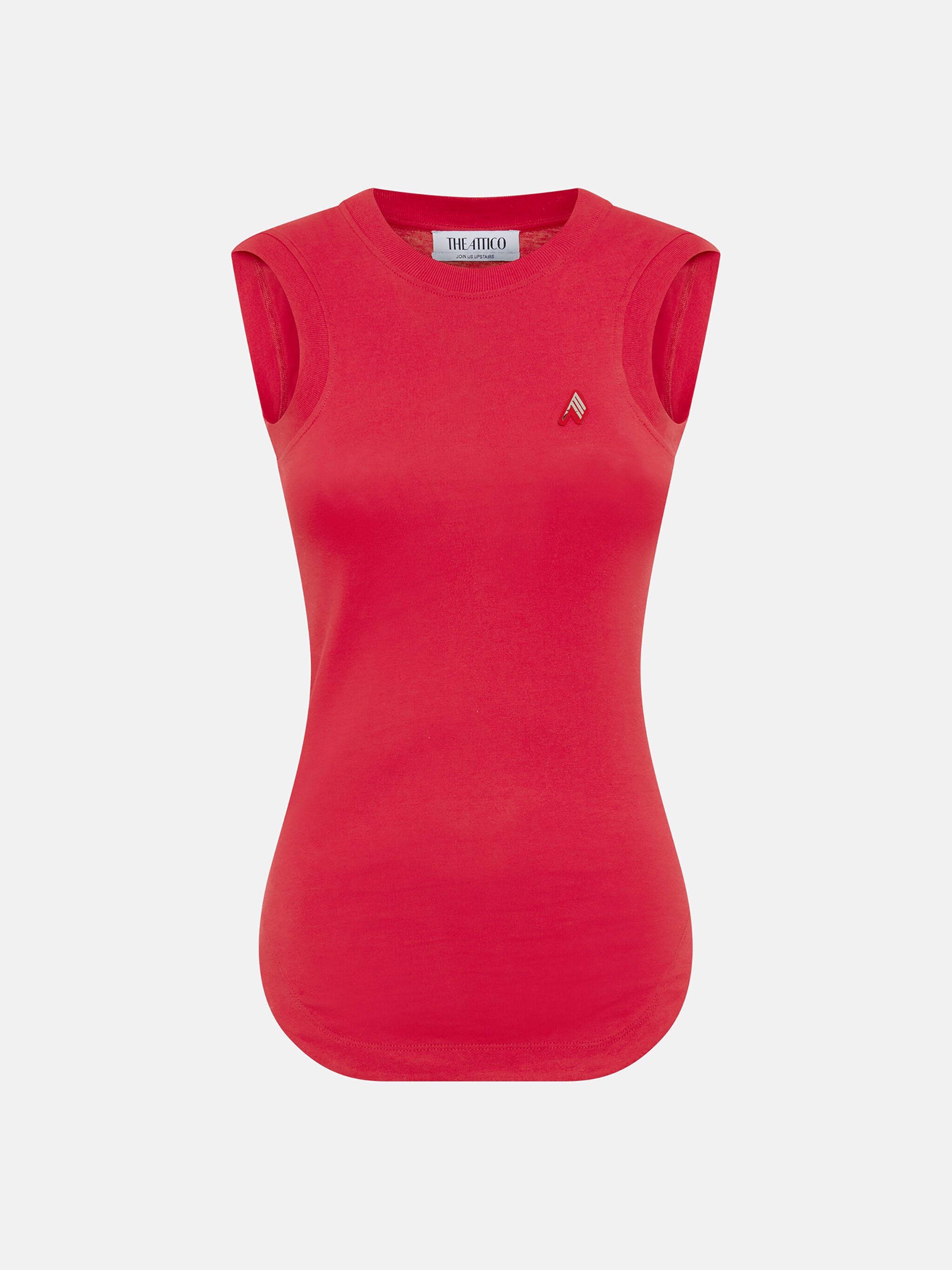 ''REESE'' VIBRANT RED TANK TOP - 1